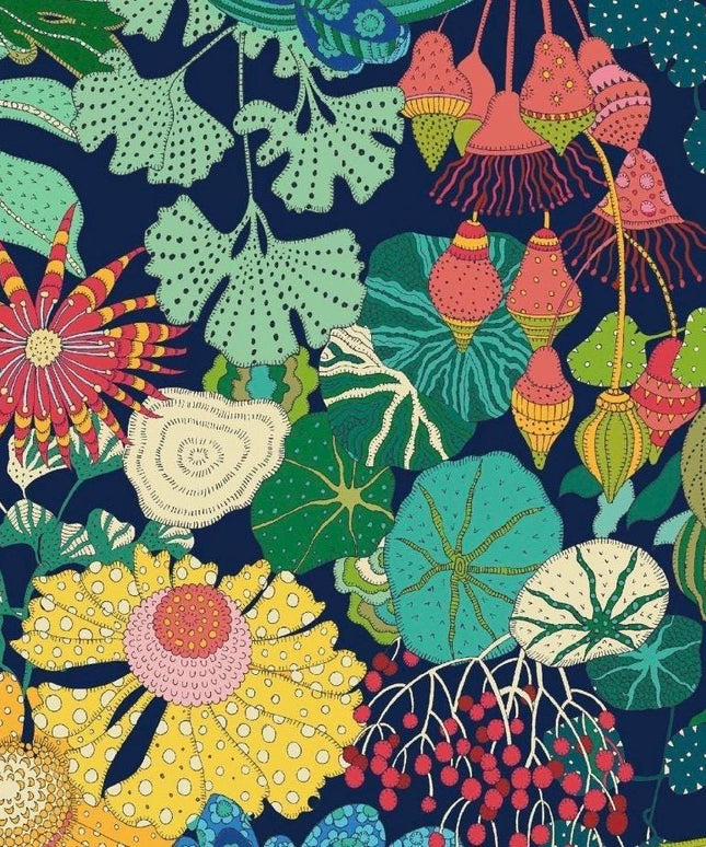 PRE-ORDER - APRIL 2026 | Windham Fabrics - Sally Kelly - Sally Kelly Sunsine - Peony Park - Indigo - Sold by Half Yard
