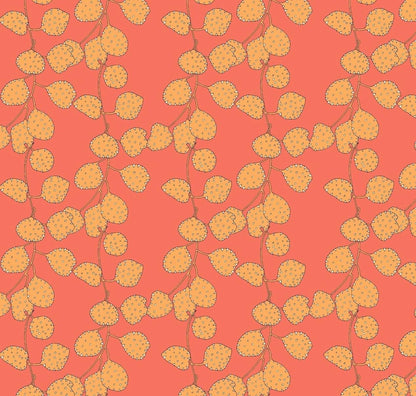 Sally Kelly Sunshine Honesty 54979D-12 Coral | Sold by Half Yard