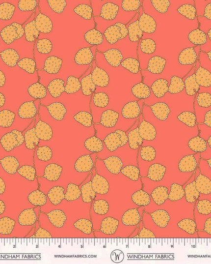 PRE-ORDER Sally Kelly | APRIL 2026 | Sunshine Honesty 54979D-12 Coral | Sold by Half Yard