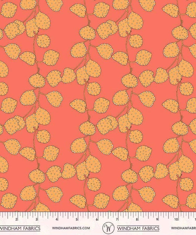 PRE-ORDER Sally Kelly | APRIL 2026 | Sunshine Honesty 54979D-12 Coral | Sold by Half Yard
