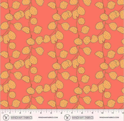 Sally Kelly Sunshine Honesty 54979D-12 Coral | Sold by Half Yard