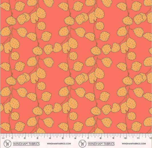 Sally Kelly Sunshine Honesty 54979D-12 Coral | Sold by Half Yard