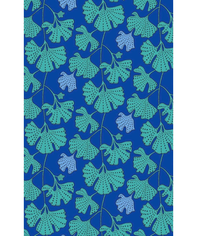 PRE-ORDER Sally Kelly | APRIL 2026 | Sunshine Ginkgo 54978D-10 Cerulean | Sold by Half Yard