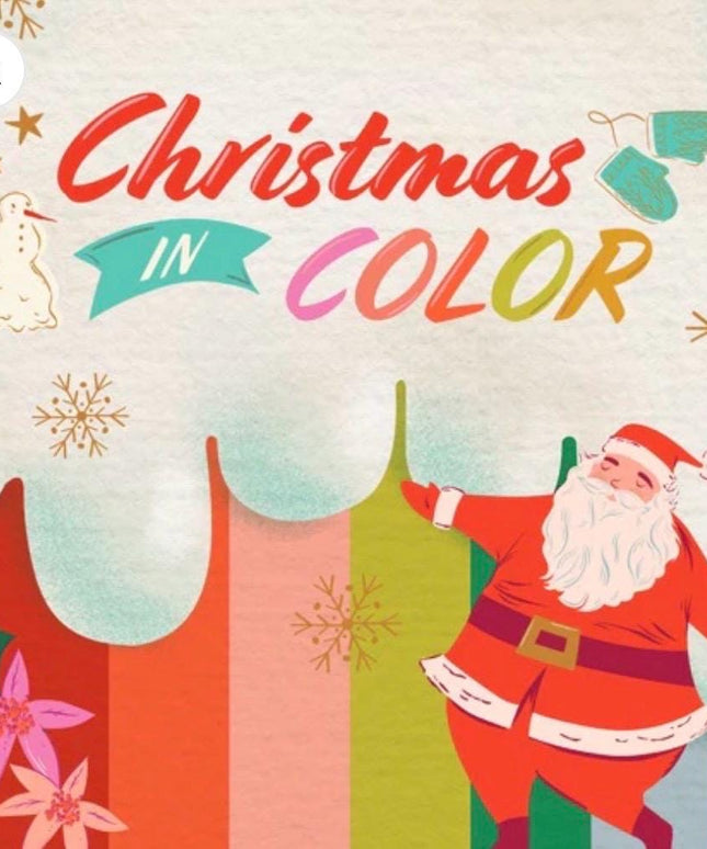 AGF Pre-Order - JUNE 2026 | Christmas in Color | CMC-25411 | Jingle all the Way | Art Gallery Fabrics Christmas Cotton | Sold by Half Yard