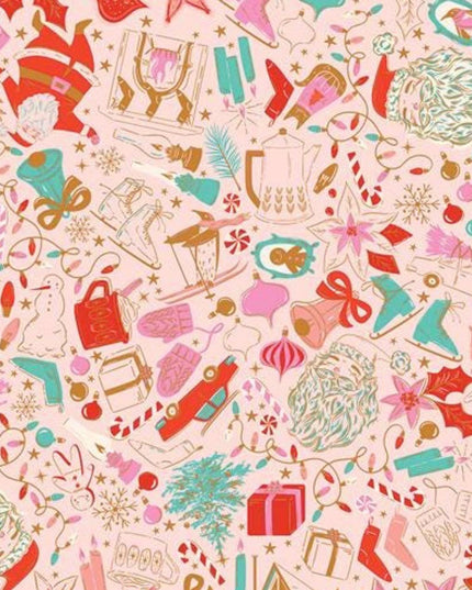 AGF Pre-Order - JUNE 2026 | Christmas in Color | CMC-25403 | Decked and Dazzled | Art Gallery Fabrics Christmas Cotton | Sold by Half Yard