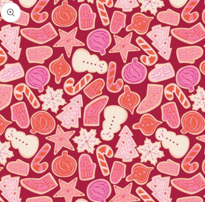 In Stock! | AGF Christmas in Color | CMC-25406 | Frosting Fest | Art Gallery Fabrics Christmas Cotton | Sold by Half Yard