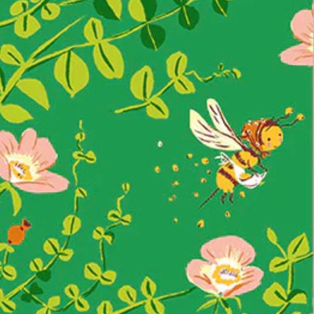 In Stock! Windham Fabrics - Heather Ross - Heather Ross Favorites - Nanny Bee - Sold by Half Yard