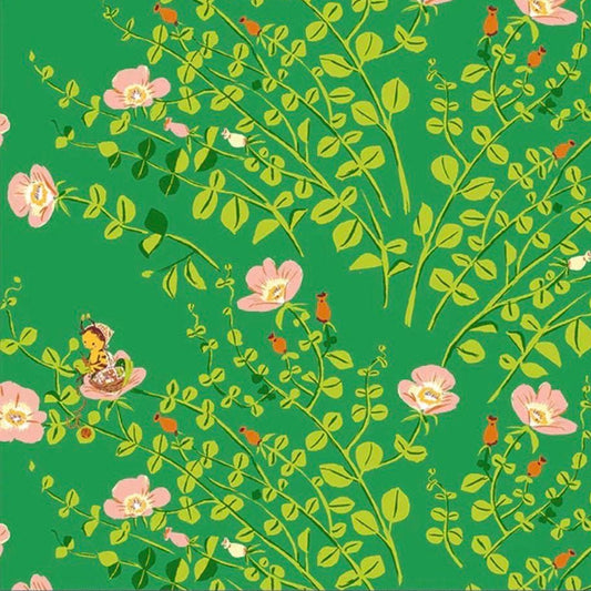 In Stock! Windham Fabrics - Heather Ross - Heather Ross Favorites - Nanny Bee - Sold by Half Yard