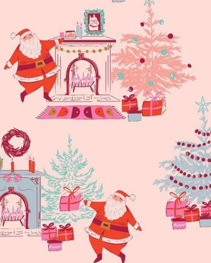 AGF Pre-Order - JUNE 2026 | Christmas in Color | CMC-25400 | Down the Chimney | Art Gallery Fabrics Christmas Cotton | Sold by Half Yard