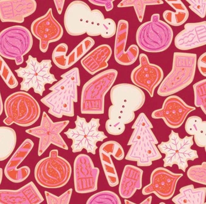 In Stock! | AGF Christmas in Color | CMC-25406 | Frosting Fest | Art Gallery Fabrics Christmas Cotton | Sold by Half Yard