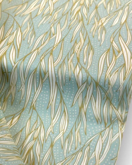 AGF Fabric | Weeping Willow | AGF Spring Equinox  | Sold by the Half Yard | Dragonfly