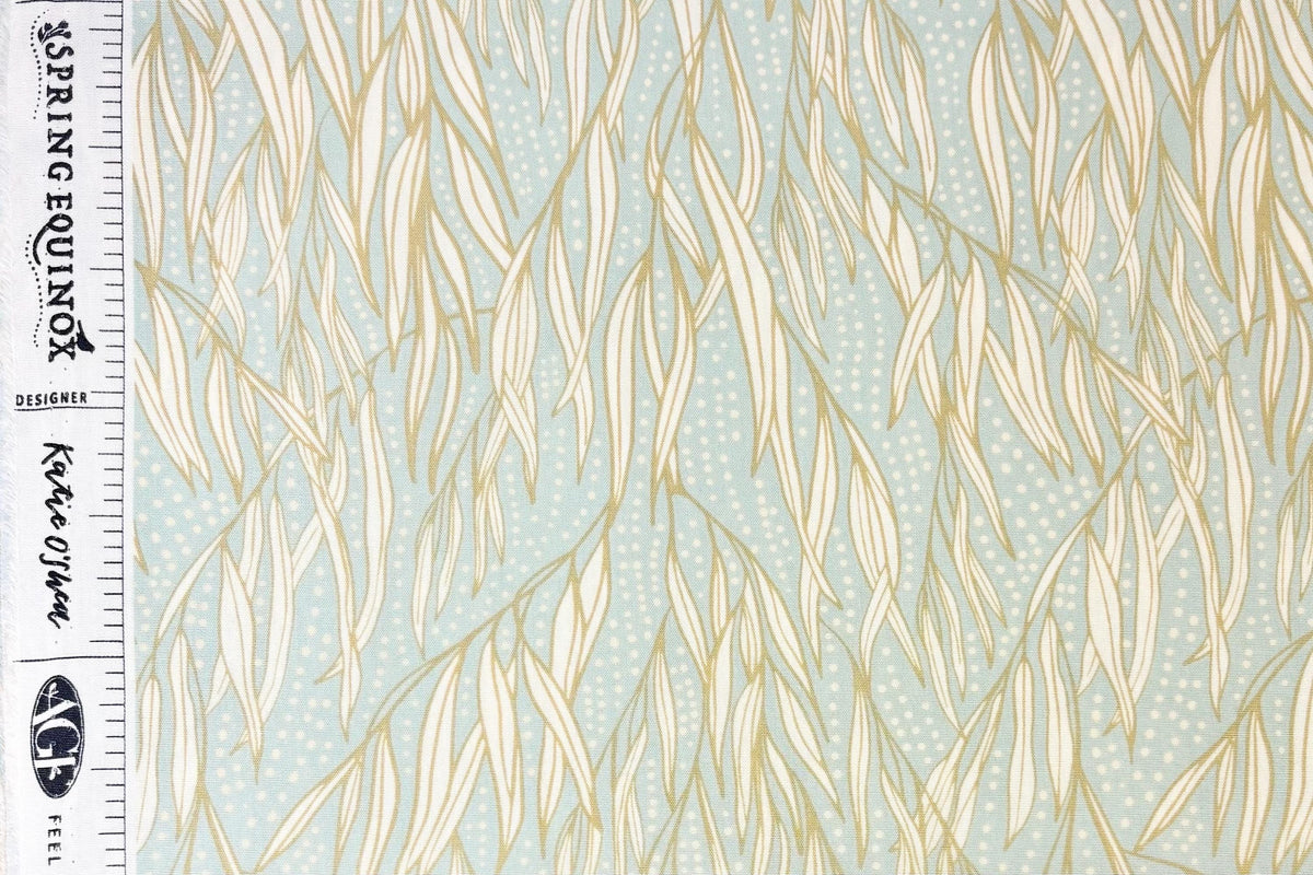 AGF Fabric | Weeping Willow | AGF Spring Equinox | Sold by the Half Yard | Dragonfly