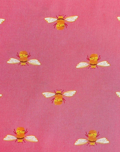 Bumble in Blush, Marigold Collection, by AGF Studio, 100% Premium Cotton Fabric, Sold by the Half Yard