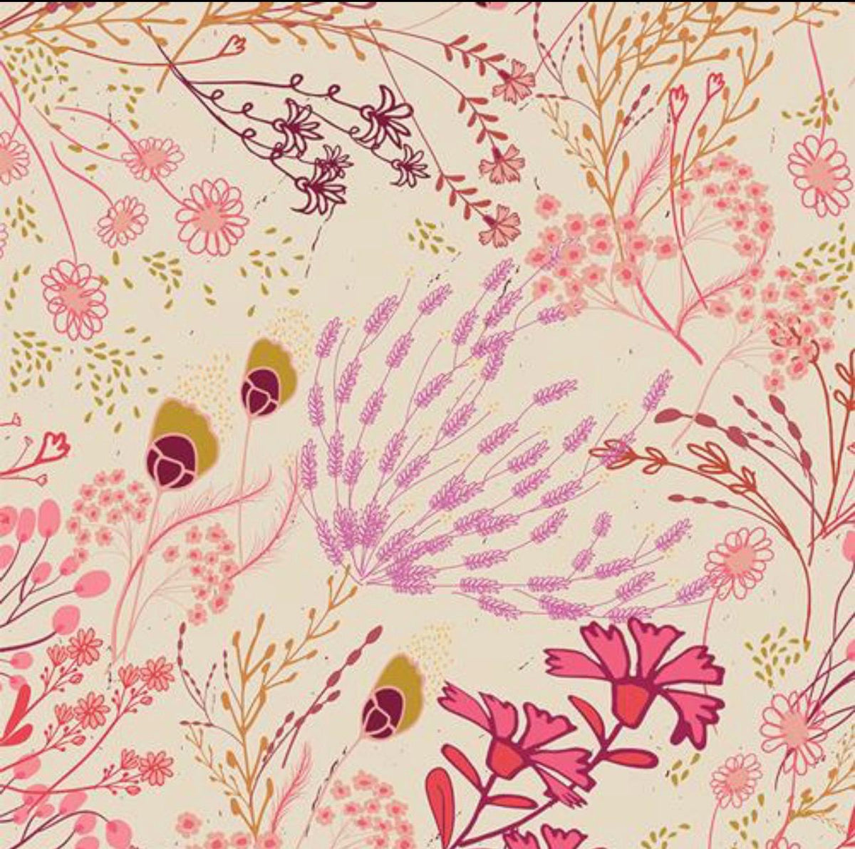 La Vie en Rose | Meadow One | TRB1004 by Art Gallery Fabrics | AGF Quilt Cotton | Sold by Half Yard