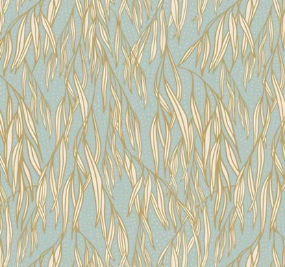 AGF Fabric | Weeping Willow | AGF Spring Equinox | Sold by the Half Yard | Dragonfly