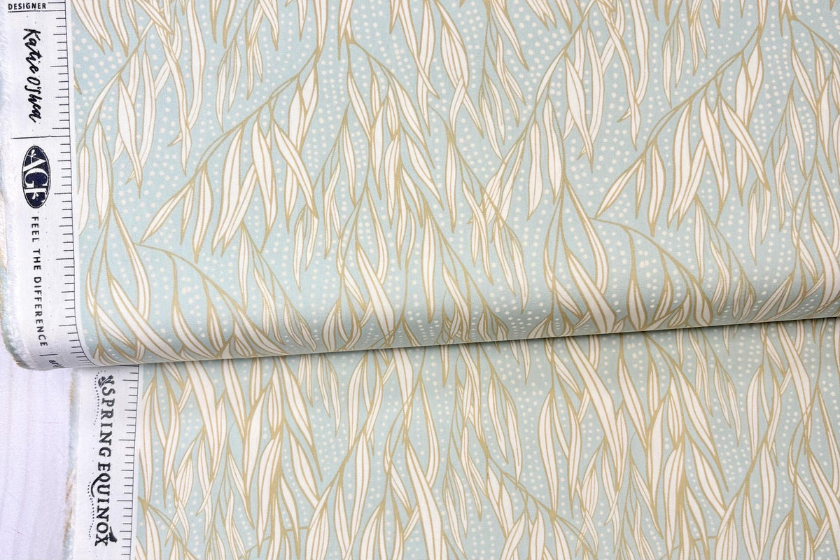 AGF Fabric | Weeping Willow | AGF Spring Equinox | Sold by the Half Yard | Dragonfly
