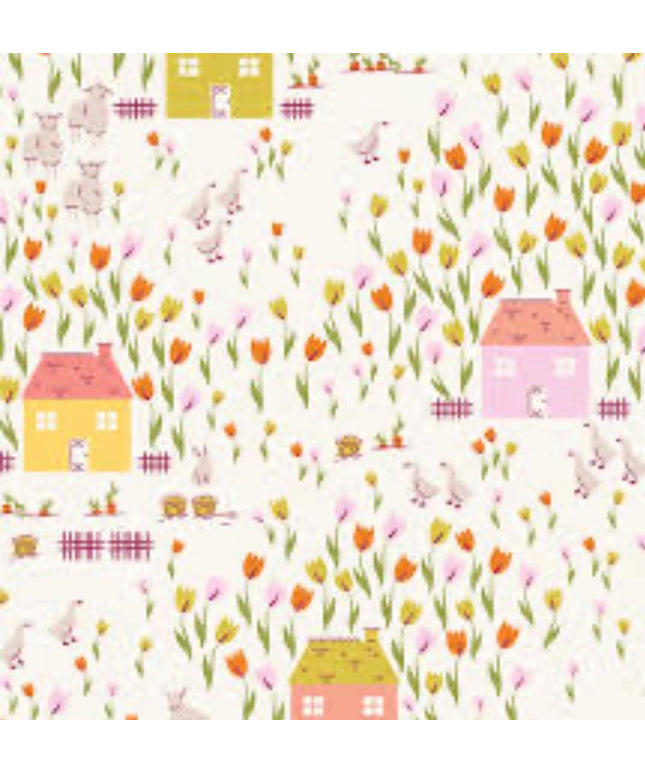 AGF Fabric | Cottage Garden, Cottage Grove by Art Gallery Fabrics | Art Gallery Fabrics Cotton | CTG-77108 | Sold by the Half Yard