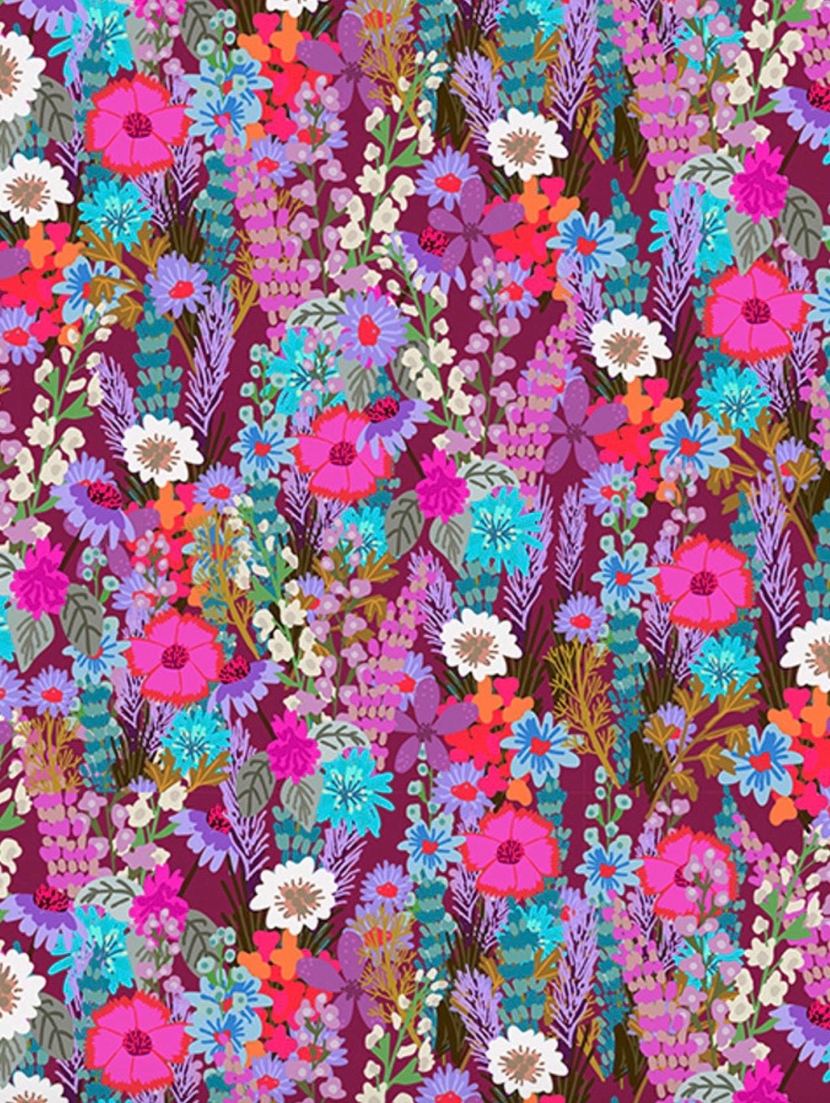 Mia Charro | Floral Fiesta | Fat Quarter set of 4
