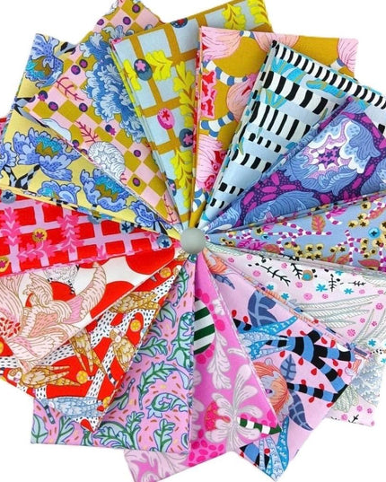 Penny Jeffries, Blostma & Song, Flower Tango, PWPE009, Free Spirit Fabric, Cotton, Sold by the Half Yard