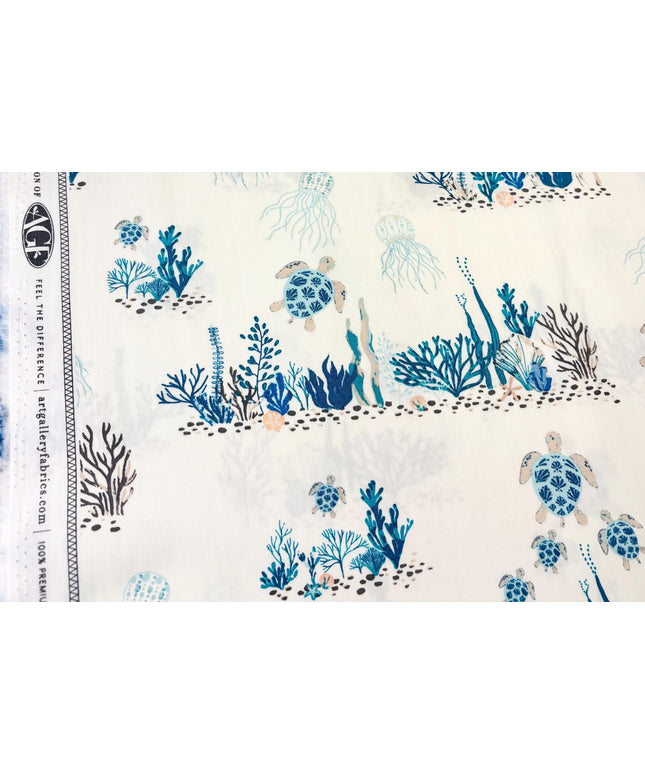 AGF Gulf Breeze | Turtle Bay  | GBR-31500 | Art Gallery Fabrics | Sold by the Half Yard