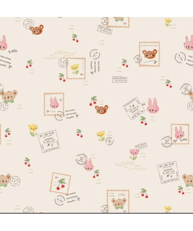 Art Gallery Fabrics Minimo -  Air Mail - MIN-21200   by AGF - Sold by the Half Yard