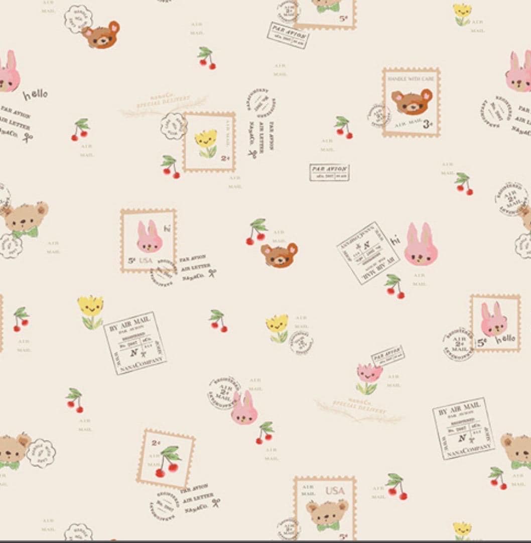 Art Gallery Fabrics Minimo - Air Mail - MIN-21200 by AGF - Sold by the Half Yard