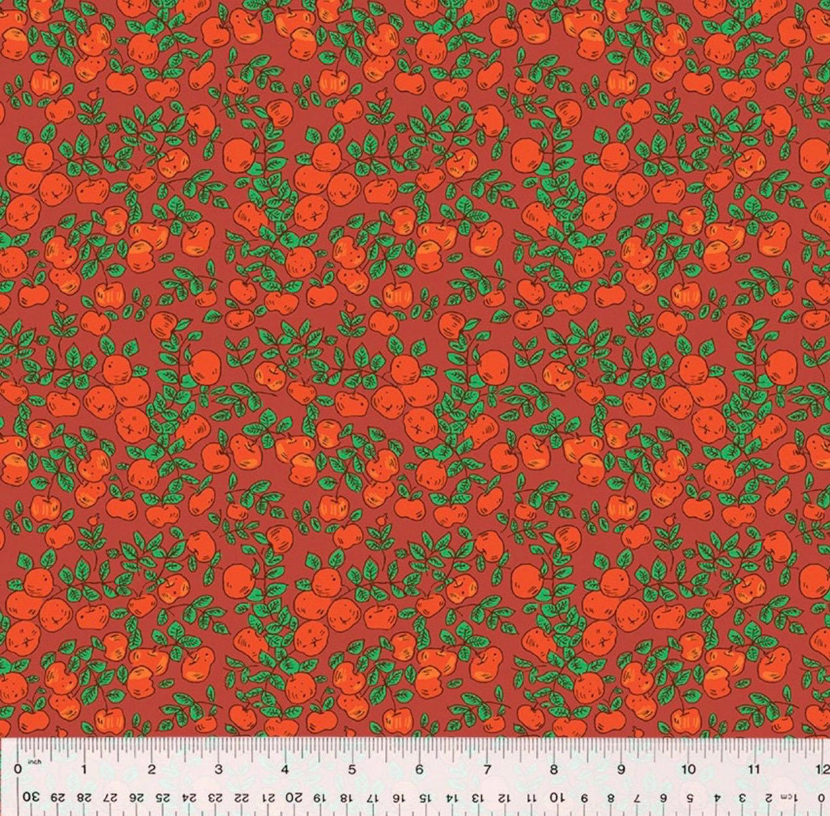 Forestburgh by Heather Ross - Apples - Sold by the Hlaf Yard
