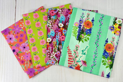 Mia Charro | Floral Fiesta | Fat Quarter set of 4