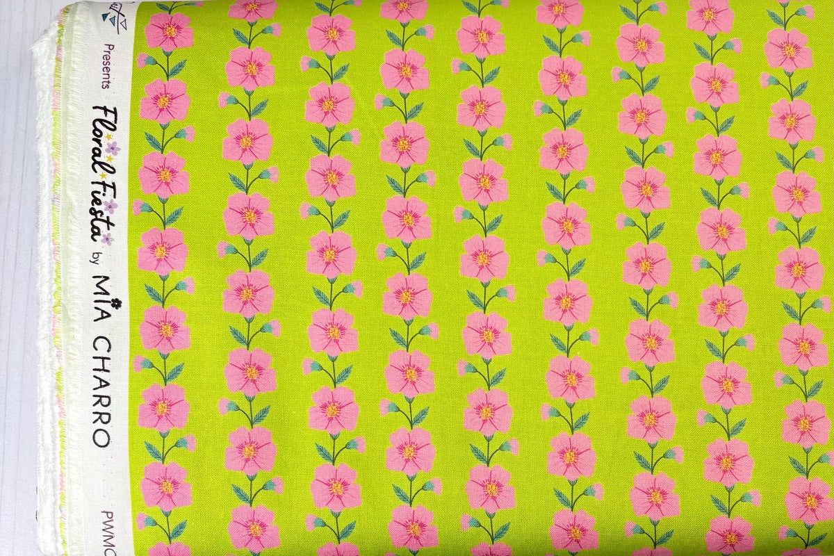 Mia Charro | Blooming Bliss | Floral Fiesta | Free Spirit Fabric | 100% Cotton Fabric | Sold by the Half Yard