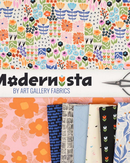 AGF | Wind Dance Azure | Modernista | Art Gallery Fabrics | CUR8MO-302 | Sold by the Half Yard
