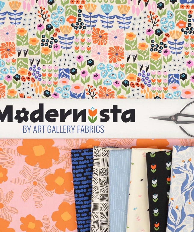 AGF | Wind Dance Azure | Modernista | Art Gallery Fabrics | CUR8MO-302 | Sold by the Half Yard