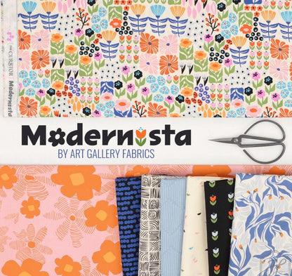 AGF | Wind Dance Azure | Modernista | Art Gallery Fabrics | CUR8MO-302 | Sold by the Half Yard