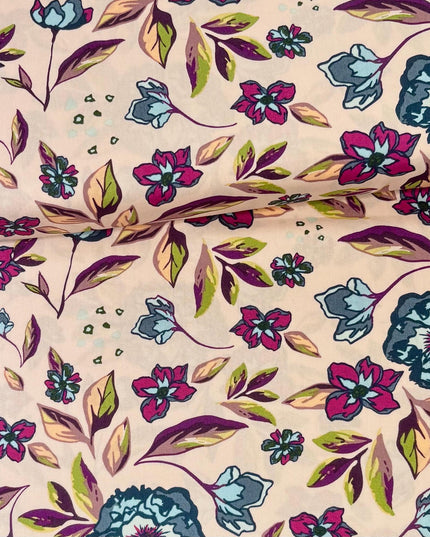Mystical Floral Fabric, Flowers and Leaves from the Mystical Land collection, Art Gallery Fabrics, Sold by the Half Yard