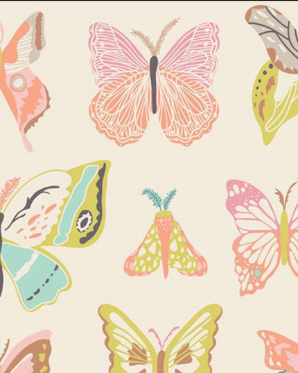 Winged Collection *   Wingspan Melon  WNG-1020  Timeless Prints Quilt Fabric by Art Gallery Fabrics - Sold by the Half Yard