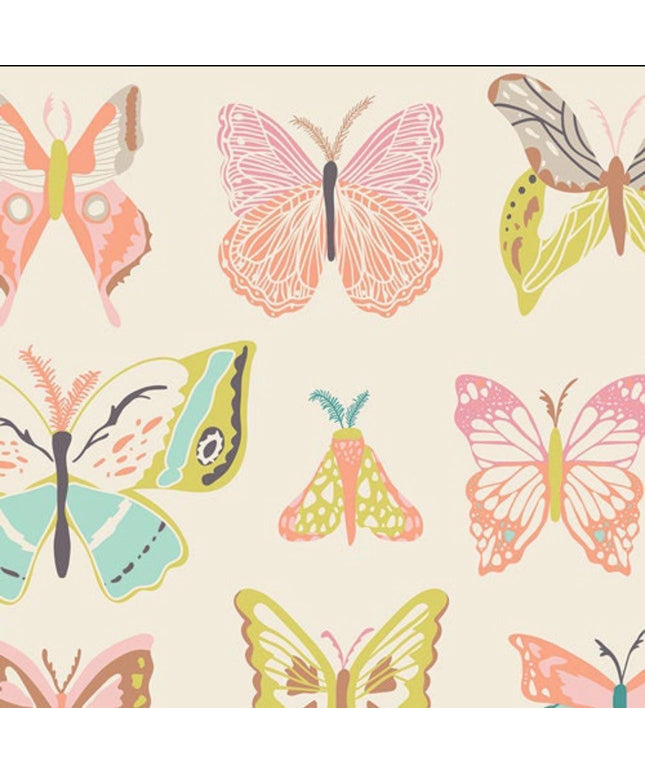 Winged Collection *   Wingspan Melon  WNG-1020  Timeless Prints Quilt Fabric by Art Gallery Fabrics - Sold by the Half Yard