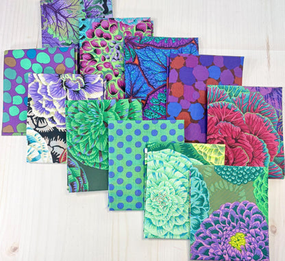 Kaffe Fassett Collective Bundle, 11 FQ Bundle - 100% Quilters Cotton - Fat Quarter set of 11