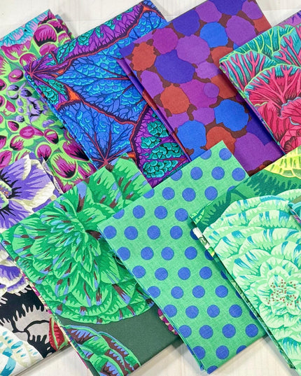 Kaffe Fassett Collective Bundle, 11 FQ Bundle - 100% Quilters Cotton - Fat Quarter set of 11