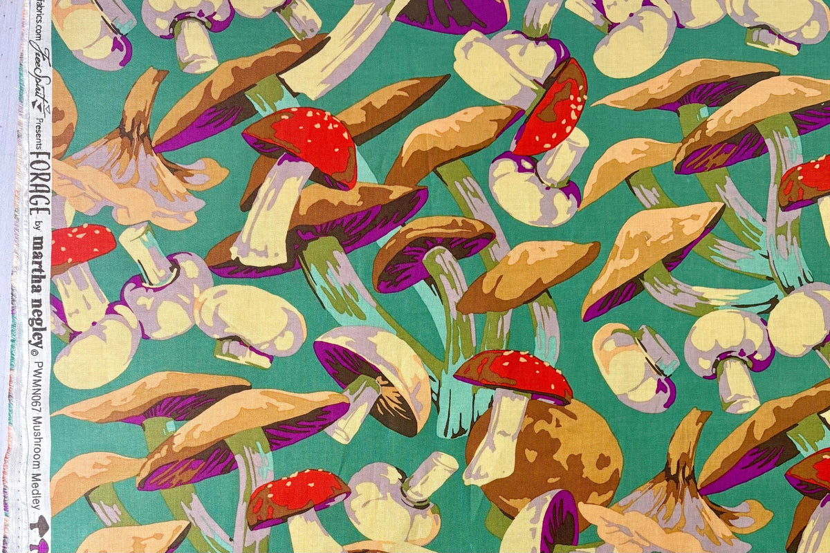 Forage Curated Fat Quarter Bundle by Martha Negley - 4 Fat Quarters