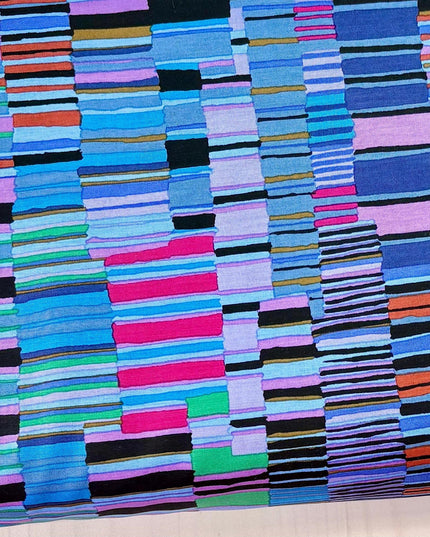 Shirt Stripes fabric Kaffe Fassett fabric GP51 Cobalt - Sold by the Half Yard