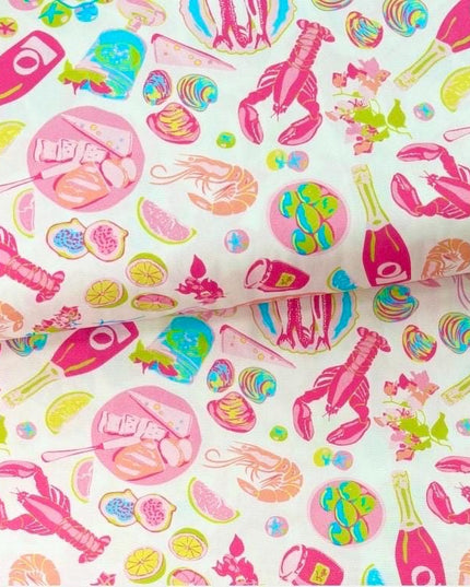 AGF Fat Quarter Set of 5 | Costeira Mar de Sardinhas | Sardines | Art Gallery Fabric | Costeria | Fat Quarter Bundle