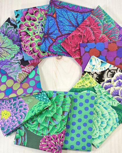 Kaffe Fassett Collective Bundle, 11 FQ Bundle - 100% Quilters Cotton - Fat Quarter set of 11