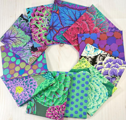 Kaffe Fassett Collective Bundle, 11 FQ Bundle - 100% Quilters Cotton - Fat Quarter set of 11