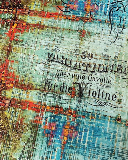 Tim Holtz Rusted Patina - 100% Cotton Fabric - FreeSpirit - Eclectic Elements - Abandoned Collection - Sold by Half Yard