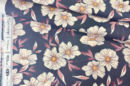 Tinted Blooms Dusk yardage FUSDK-2700 Dusk Fusion Collection | Art Gallery Fabrics | Sold by the Half Yard