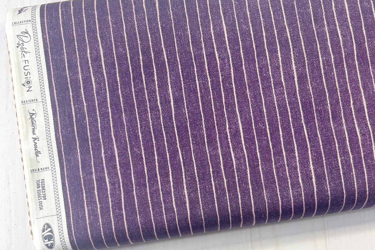 Dusk Fusion By AGF Studio Torn Edges From Art Gallery Studio, Geometric Fabric, Strip Fabric, Sold by Half Yard