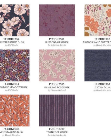 Dusk Fusion  Collection * Catkin Dusk   FUSDK2706  by Art Gallery Fabrics  AGF | Sold by the Half Yard