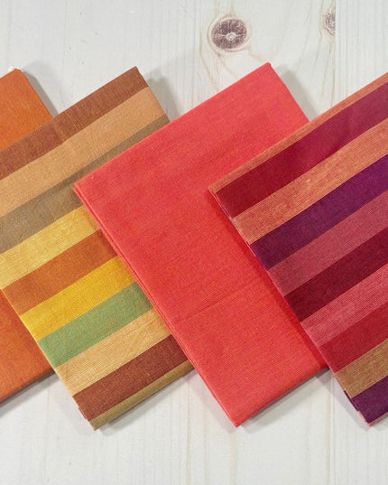 Shot Cotton Woven - Kaffe Fassett Collective - 100% WOVEN Quilters Cotton - Fat Quarter set of 4
