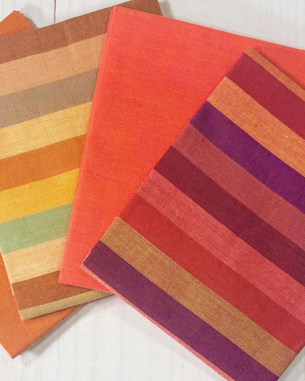 Shot Cotton Woven - Kaffe Fassett Collective - 100% WOVEN Quilters Cotton - Fat Quarter set of 4