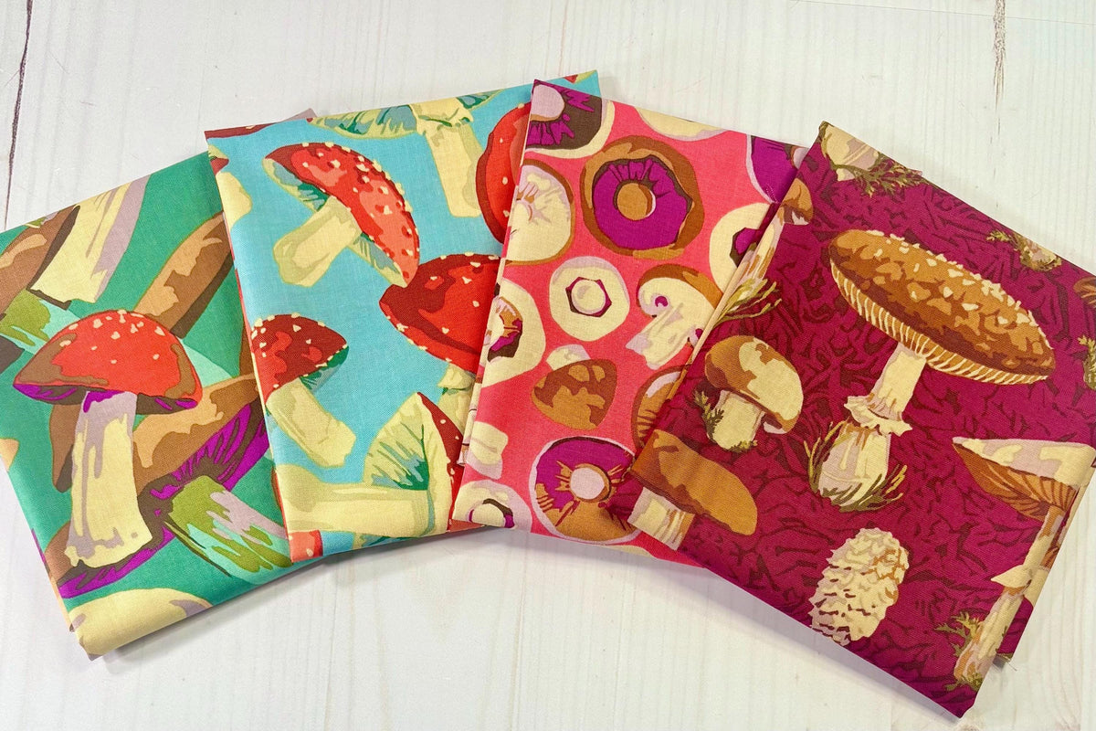 Forage Curated Fat Quarter Bundle by Martha Negley - 4 Fat Quarters