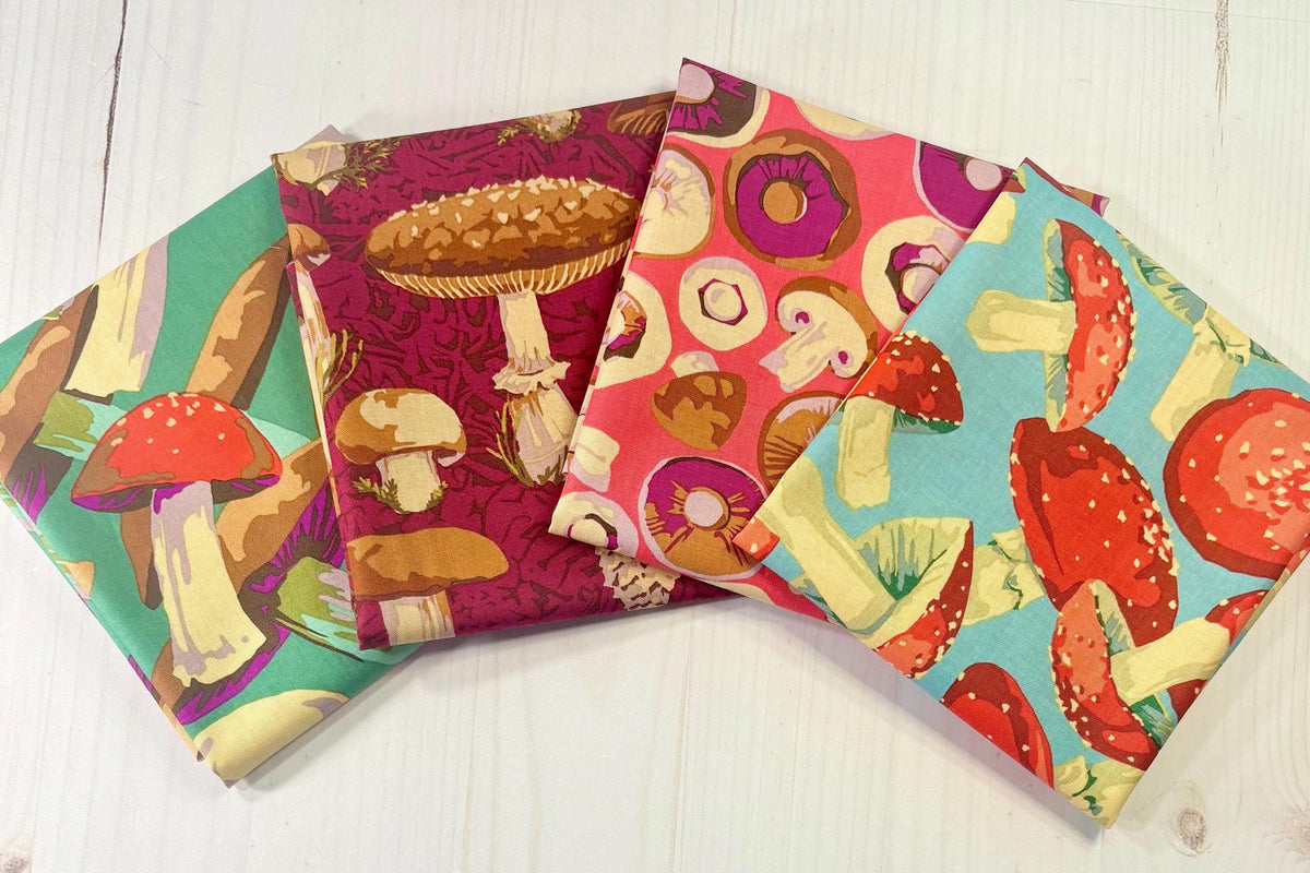 Forage Curated Fat Quarter Bundle by Martha Negley - 4 Fat Quarters